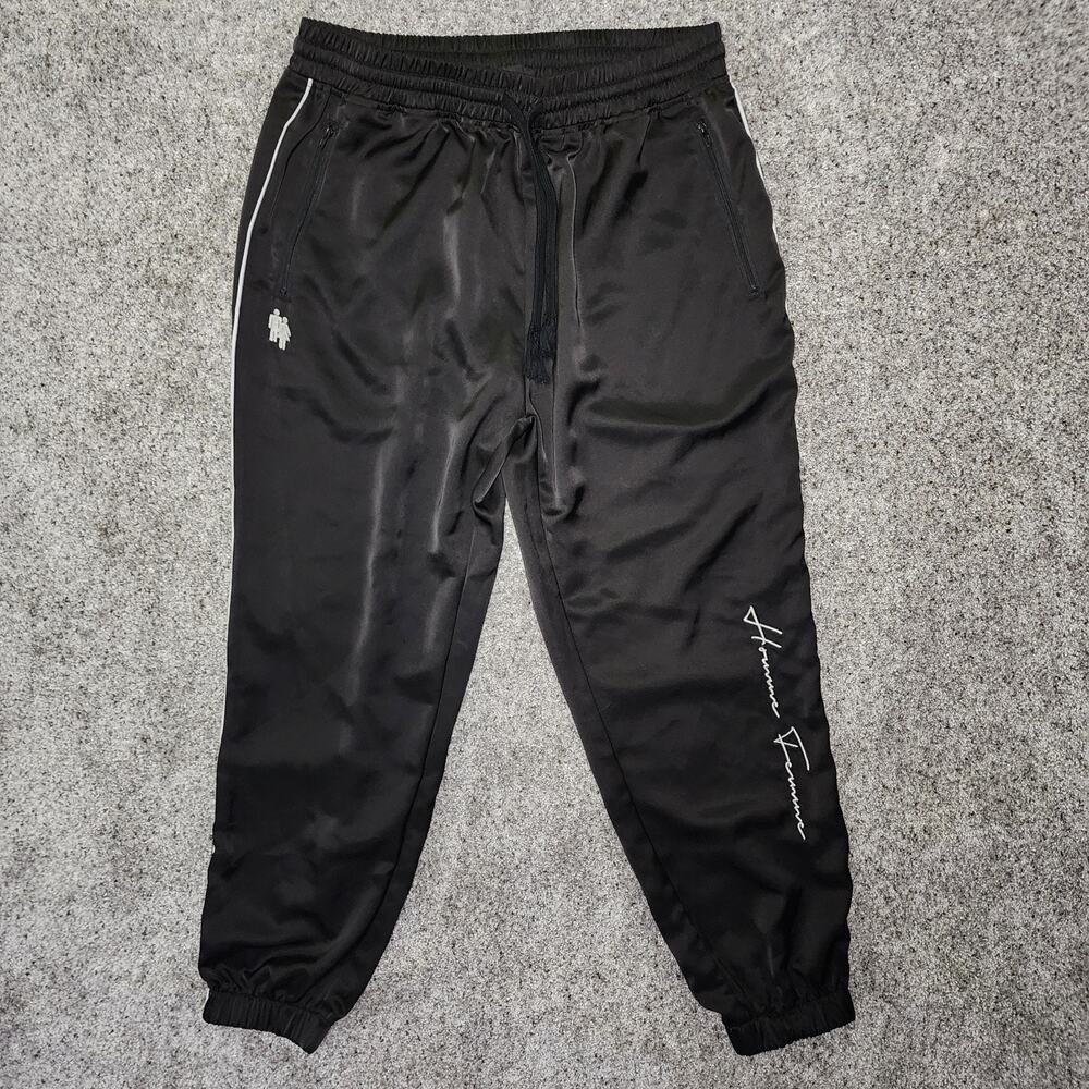 Homme + Femme World Famous Men’s Black Satin Lounge Pants‎ - Size 3XL - EUC